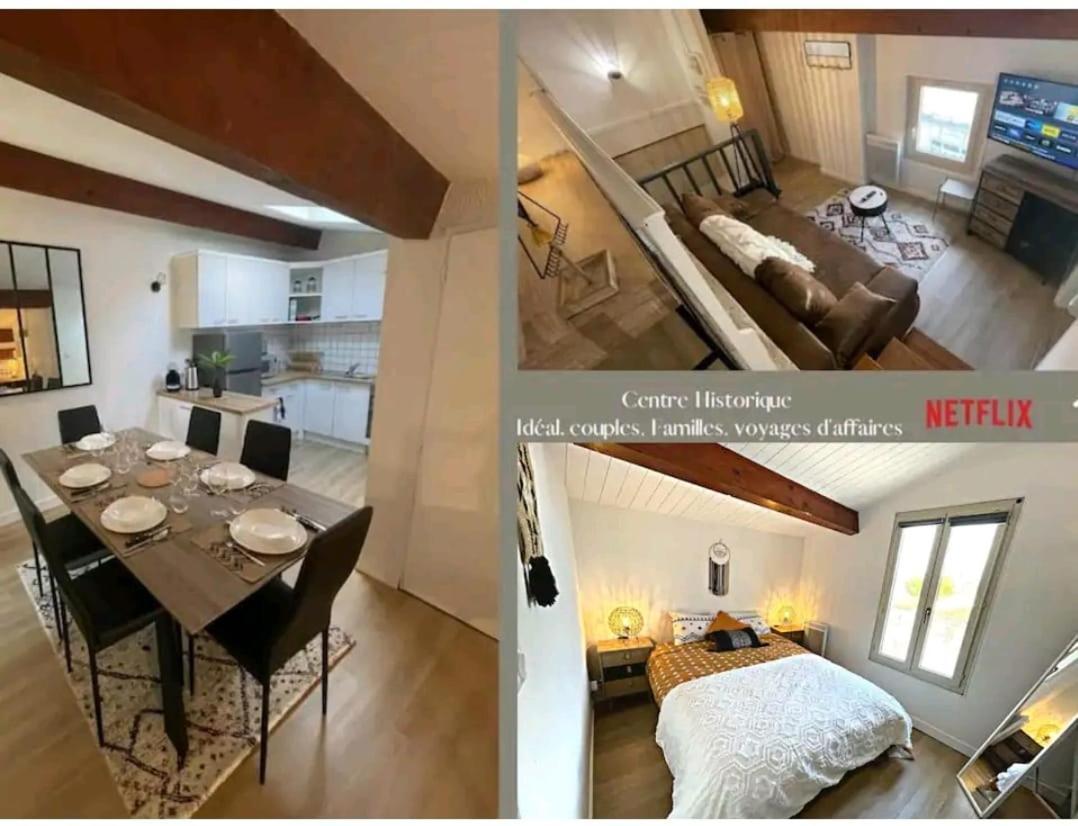 Le Loft Berbere - Ideal Couples, Familles, Business - Centre Historique, Wifi , Netflix Niort Luaran gambar
